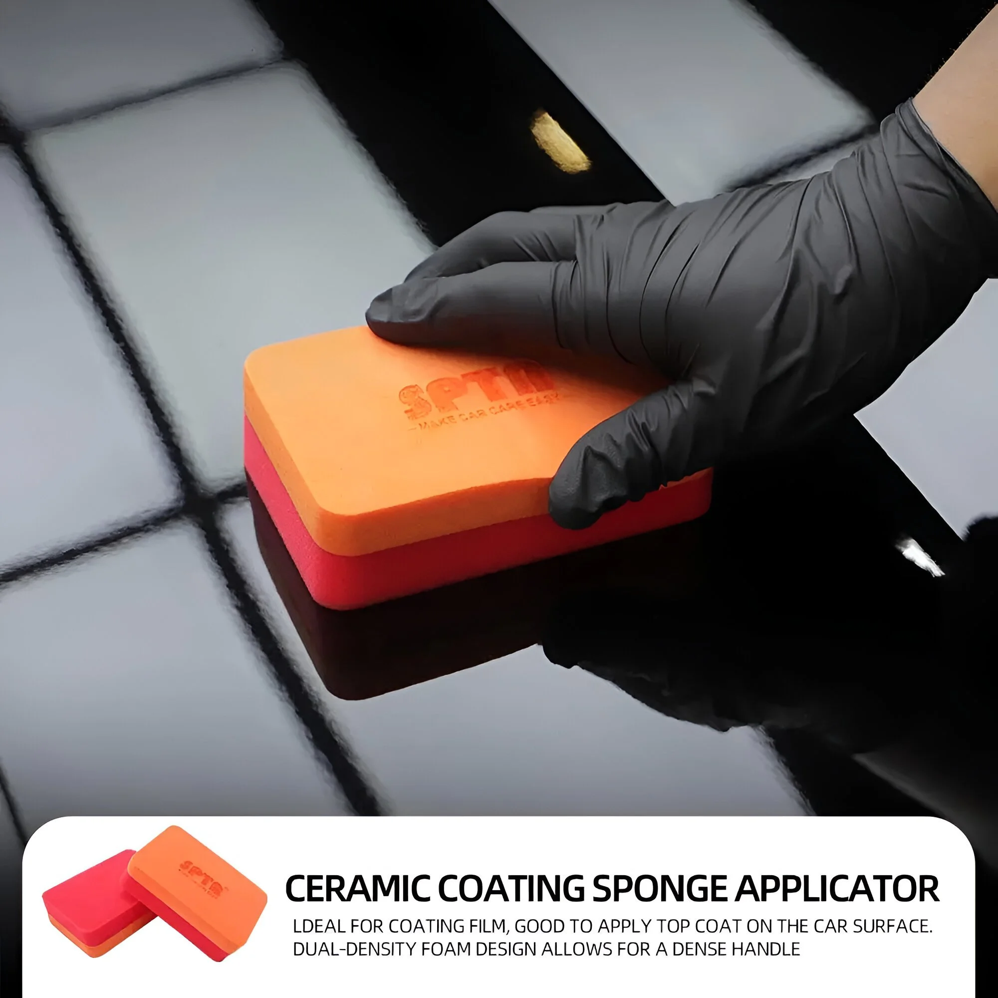Premium EVA Sponge Applicator Pad for Waxing Cars, Boats & Motorcycles