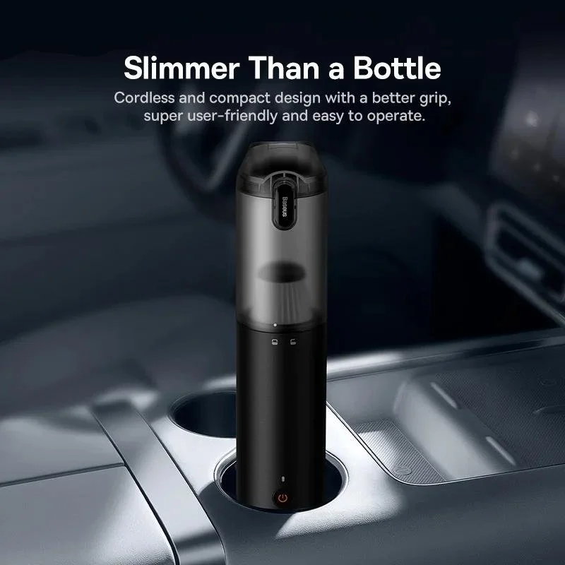 Wireless 4-in-1 Car Vacuum Cleaner with 12000Pa Suction & Air Pump