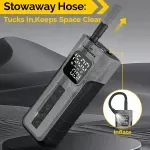 Wireless Portable Air Compressor 150 PSI with LED Light & Fast Charging
