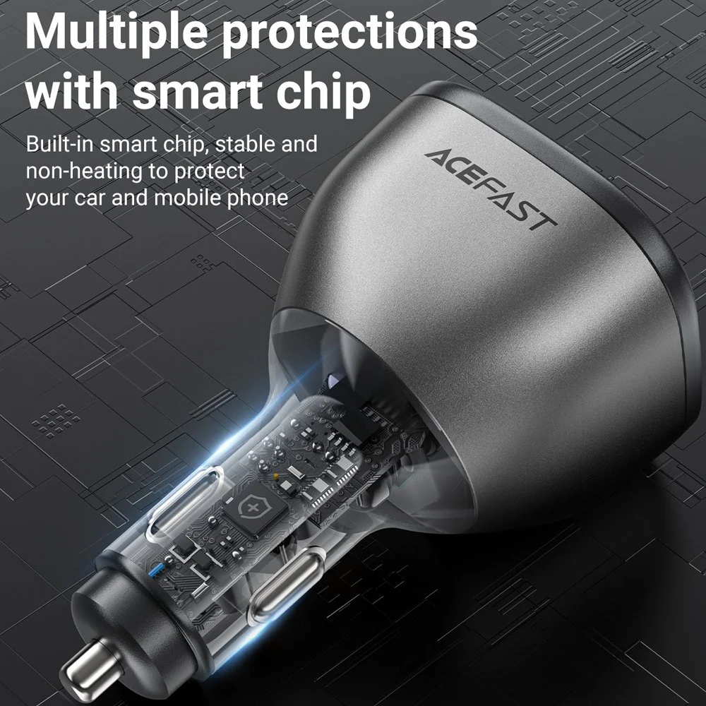 140W USB-C Fast Car Charger