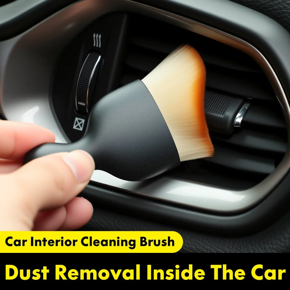 Air Conditioner Outlet Cleaning Brush – Soft Dust Removal Tool for Car Vent Gaps