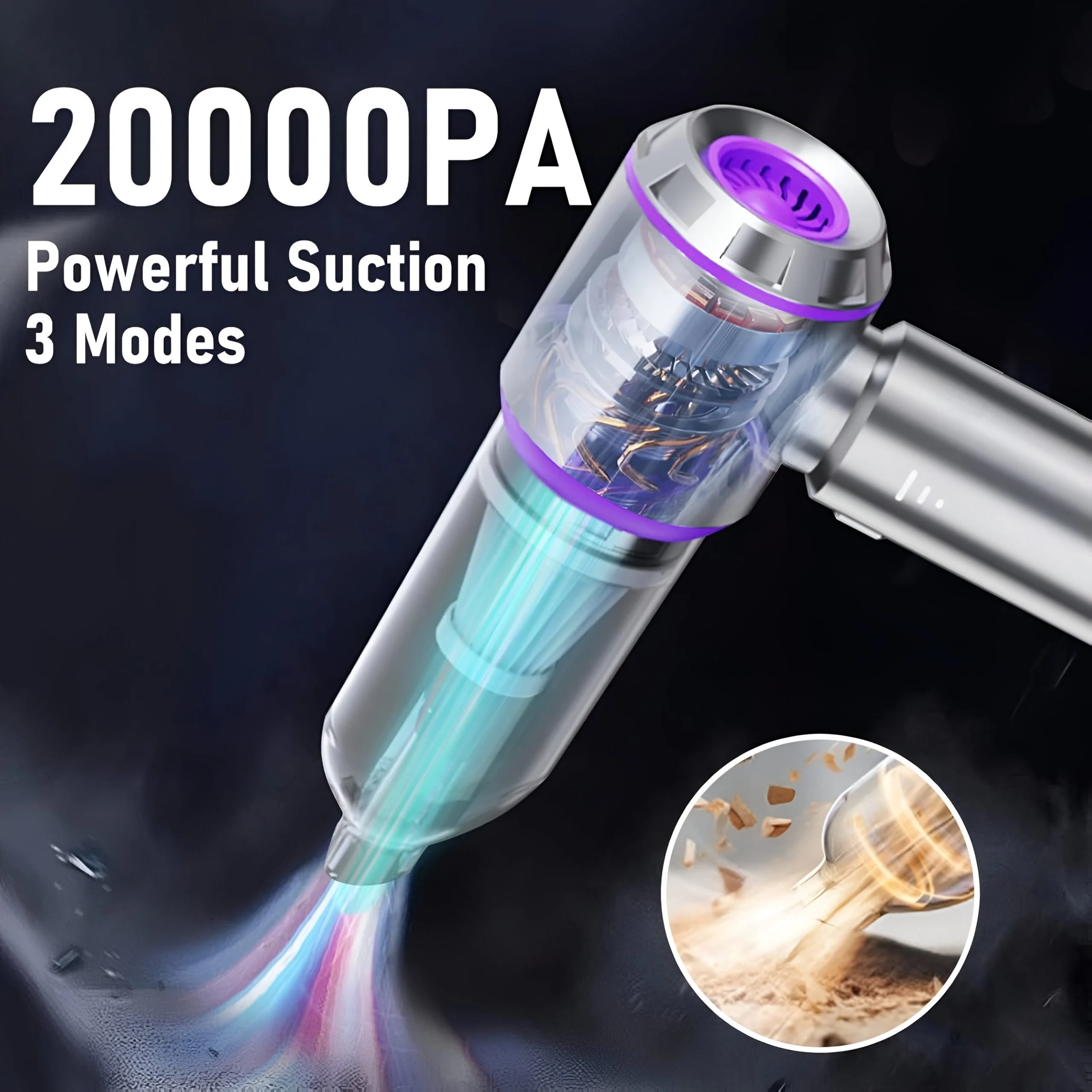Wireless High Power Vacuum Cleaner
