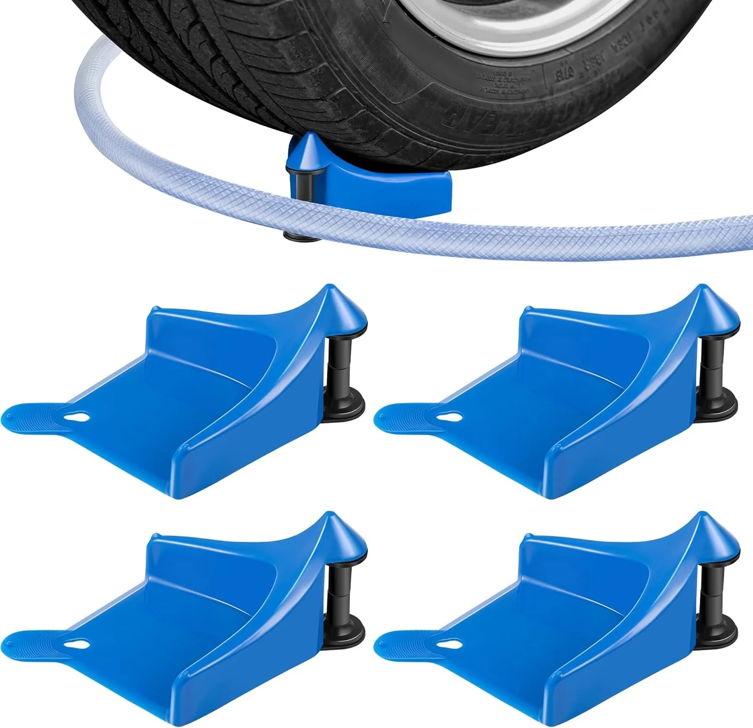 Car Tire Hose Roller Guide – Hose Protector for Easy Car Washing