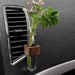 Elegant Car Vent Flower Vase Clip