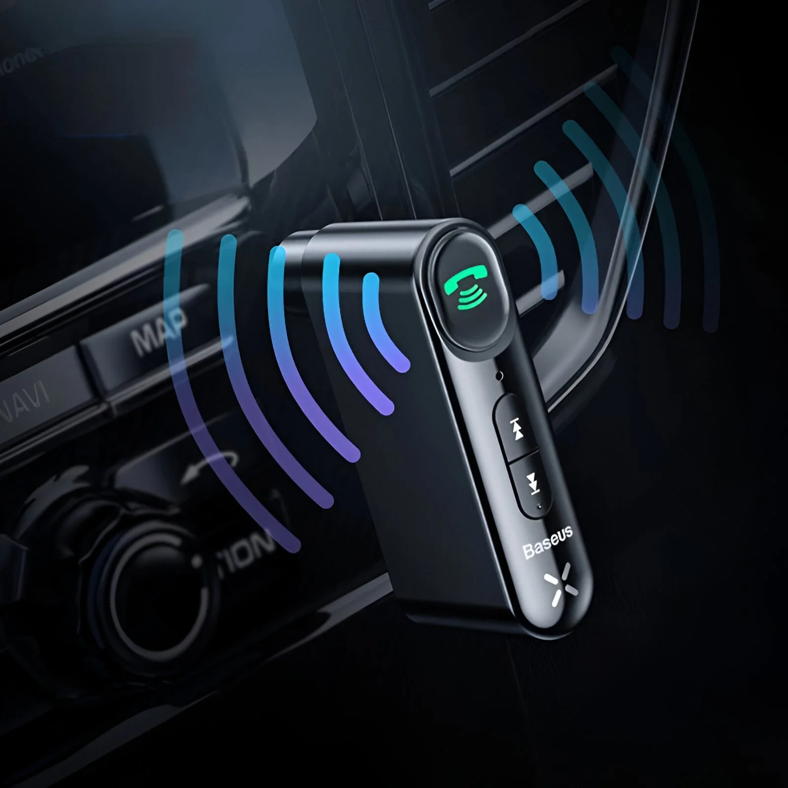 Bluetooth 5.0 AUX Wireless Adapter for Car, Speakers & Headphones