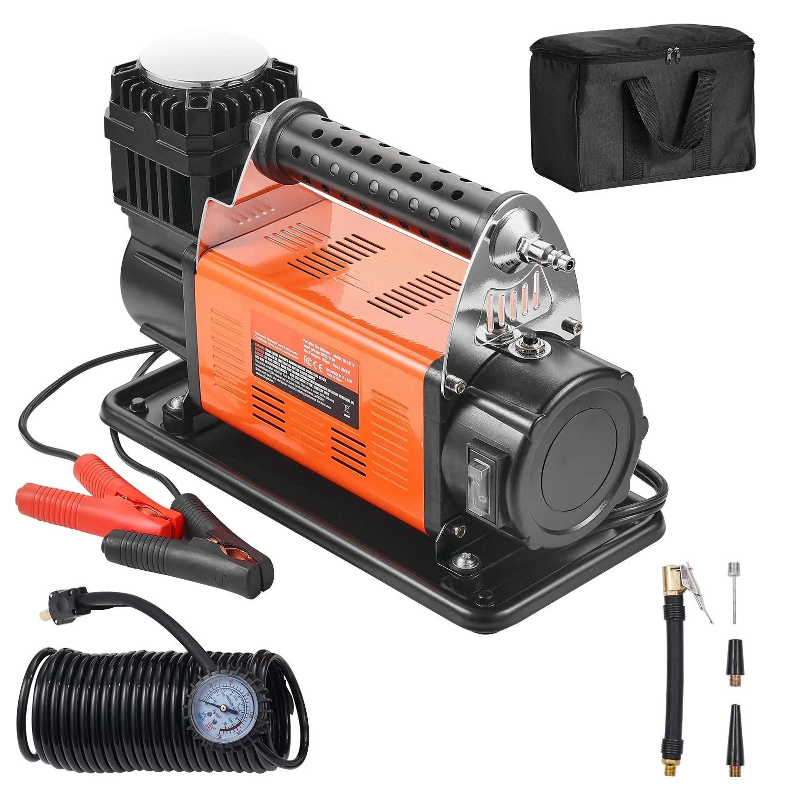 12V Heavy Duty Portable Tire Inflator