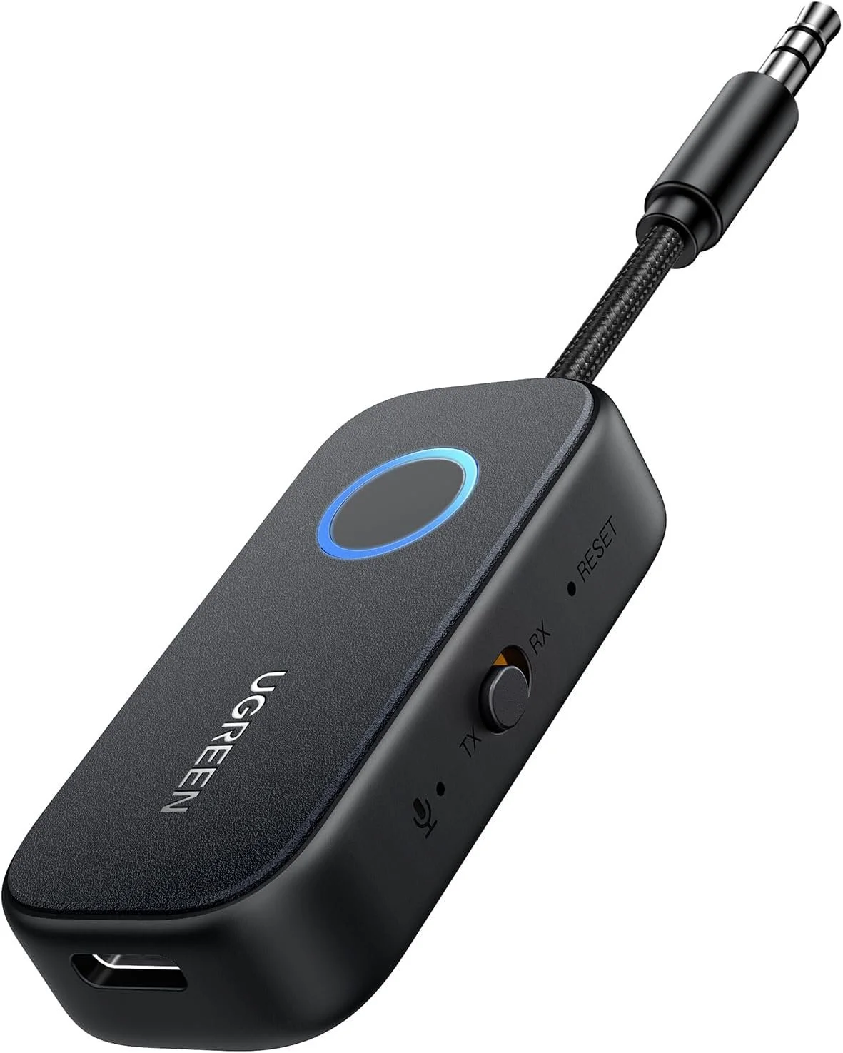 2-in-1 Bluetooth Audio Adapter for Airplane & TV with 3.5mm Jack