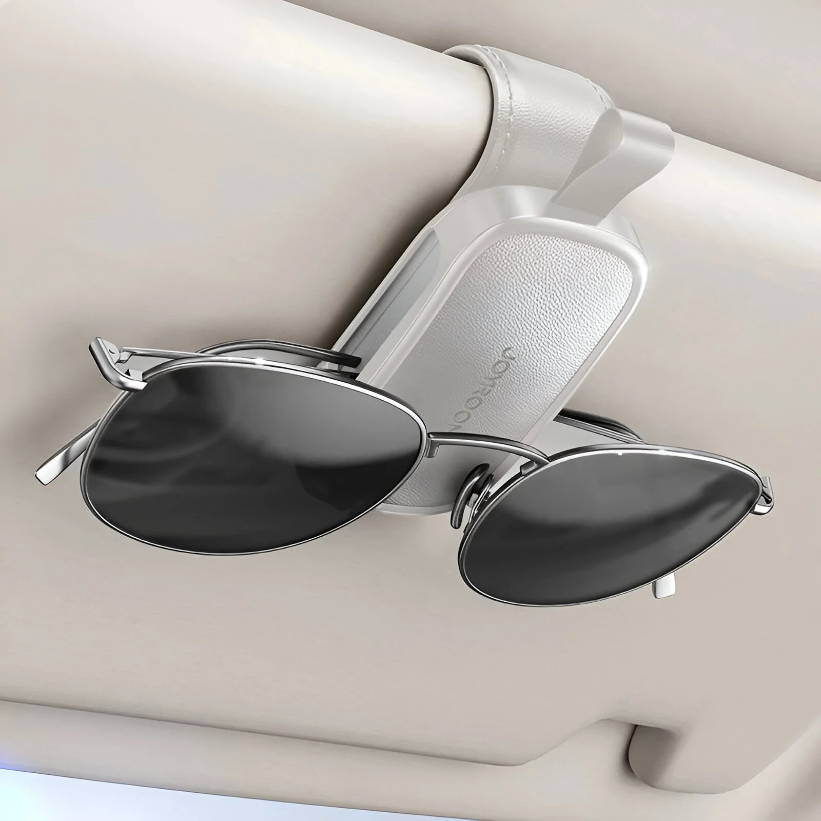 Universal Magnetic Car Visor Sunglasses Holder Clip