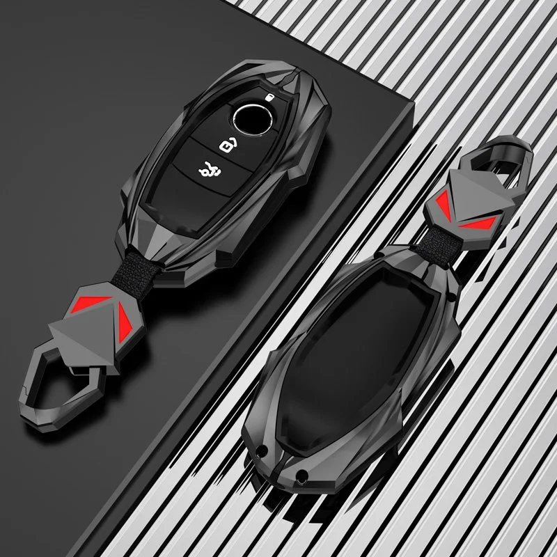 Durable Zinc Alloy Car Key Case Cover for Luxury Car Remotes