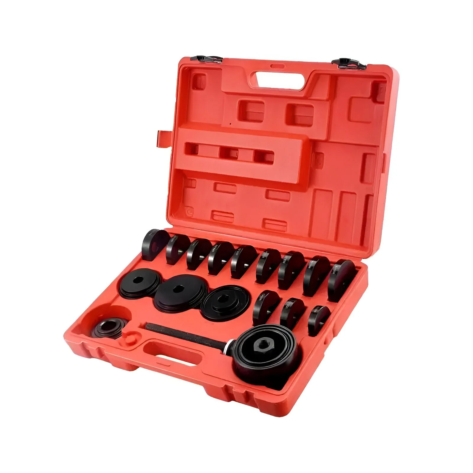 23-Piece FWD Wheel Bearing Press & Puller Kit for Front Wheel Drive Vehicles