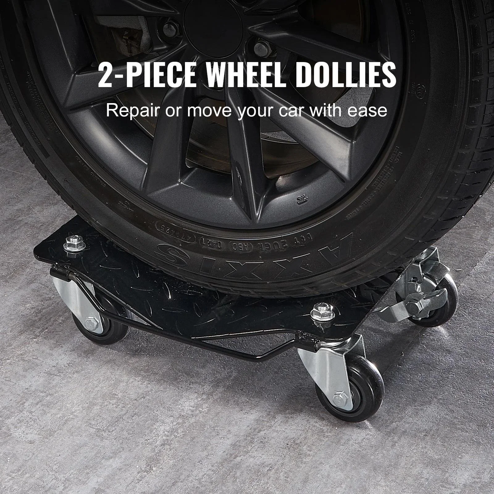 Heavy Duty Car Wheel Dollies with Casters