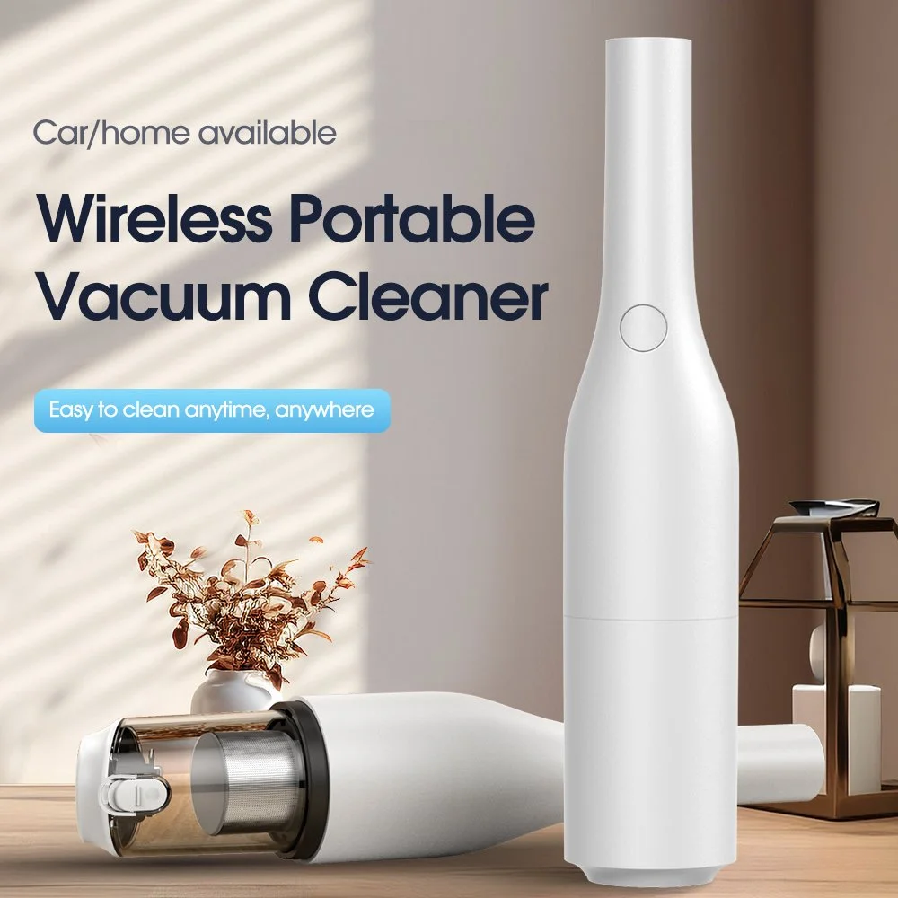 Rechargeable Wireless Car & Home Vacuum Cleaner with Strong Suction