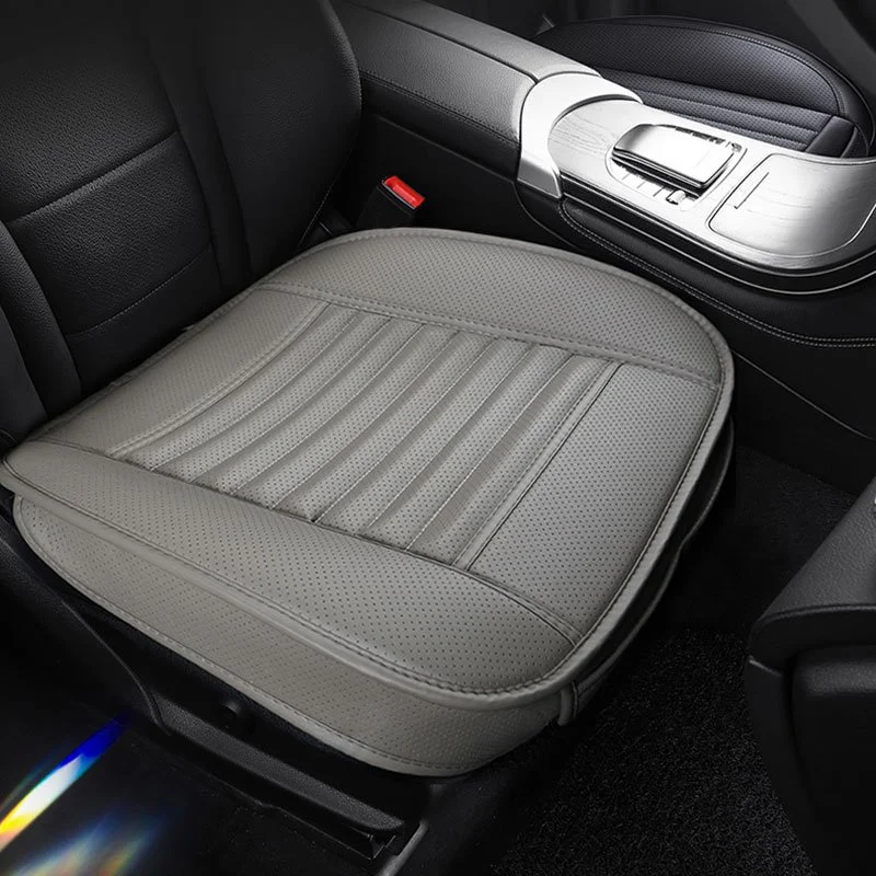 Universal 4-Season Breathable Car Seat Cover with Bamboo Charcoal Cushion