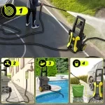 180Bar 2200W Electric High Pressure Washer with Adjustable Nozzle