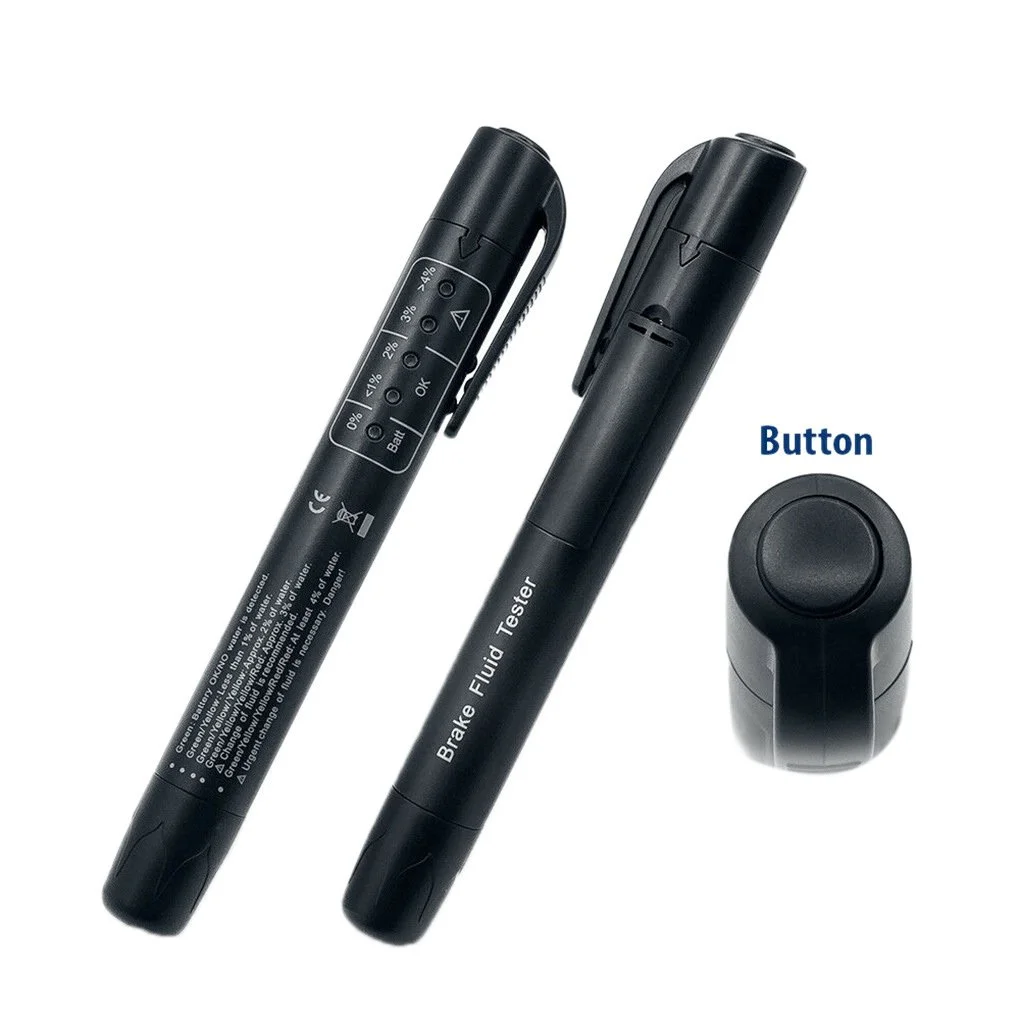 Universal Brake Fluid Tester Pen with LED Display for Accurate Oil Quality Check