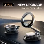 Magnetic Car Phone Holder with 360° Rotation for 4.7-7.0” Phones