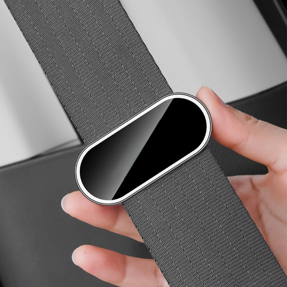 Adjustable Magnetic Seat Belt Stopper Clip for Comfortable Driving