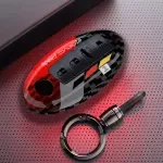 Carbon Fiber Car Key Cover for Nissan & Infiniti Models