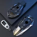 Luxury Zinc Alloy Car Key Cover Shell Compatible with Multiple Models