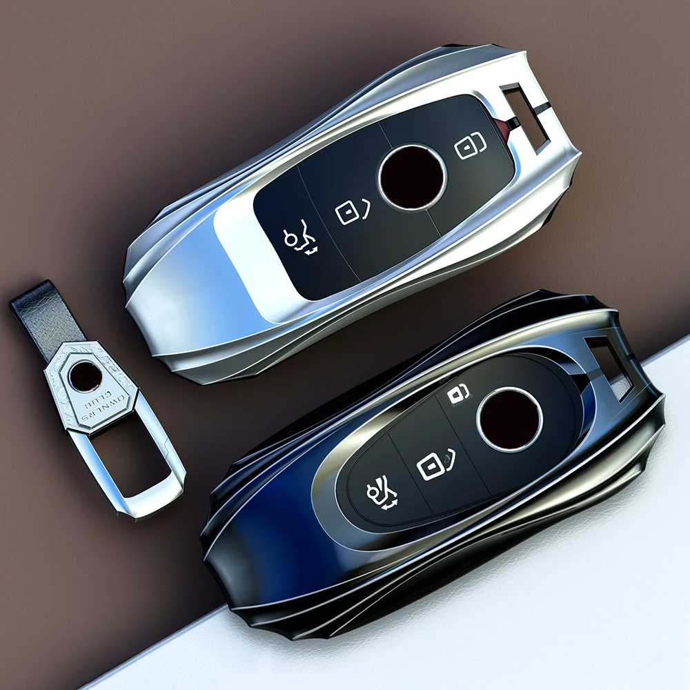 Zinc Alloy Car Key Case Cover for Mercedes C S Class Key Shell Protector