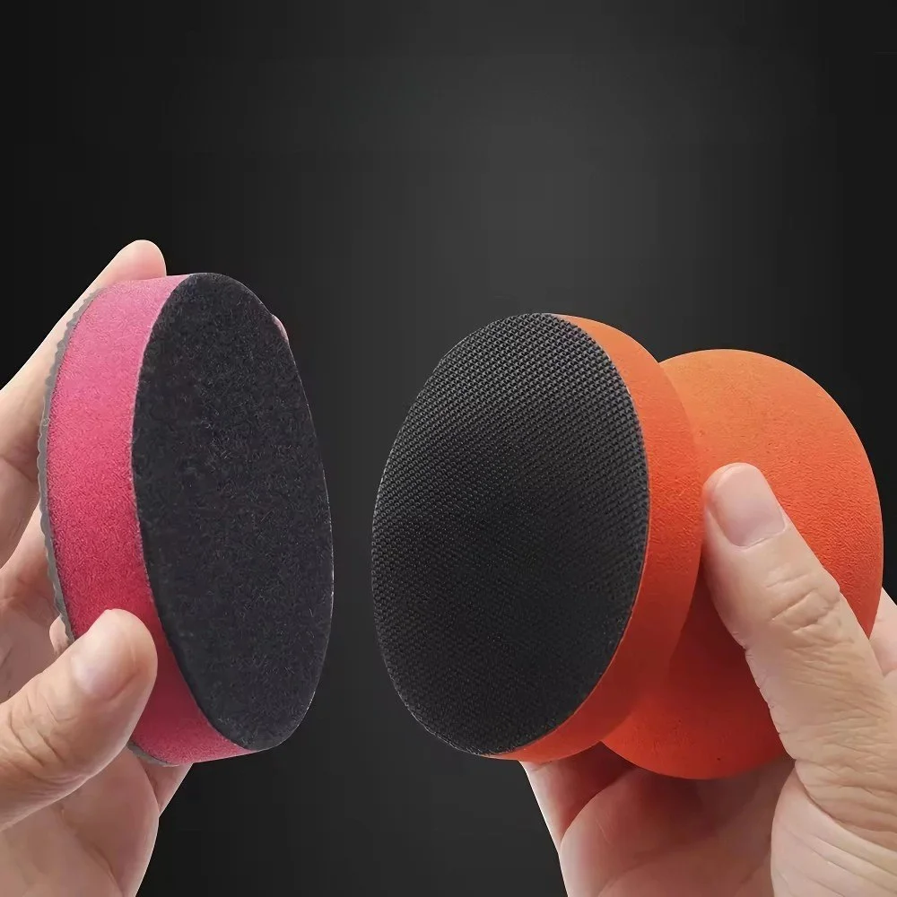 3 Inch Car Hand Applicator Clay Pad Kit with Grip for Waxing & Tire Care