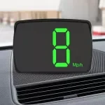 GPS Speedometer HUD Gauge with Real-Time MPH & KMH Display for Cars, Trucks & Racing