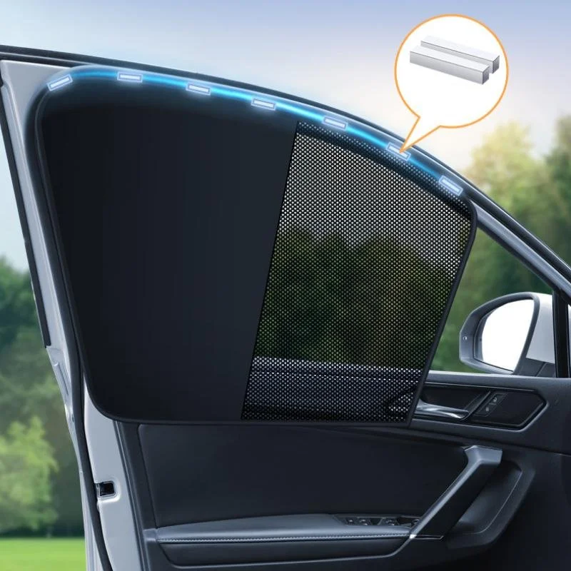 Magnetic Car Window Sun Shade – UV Protection & Privacy Shield