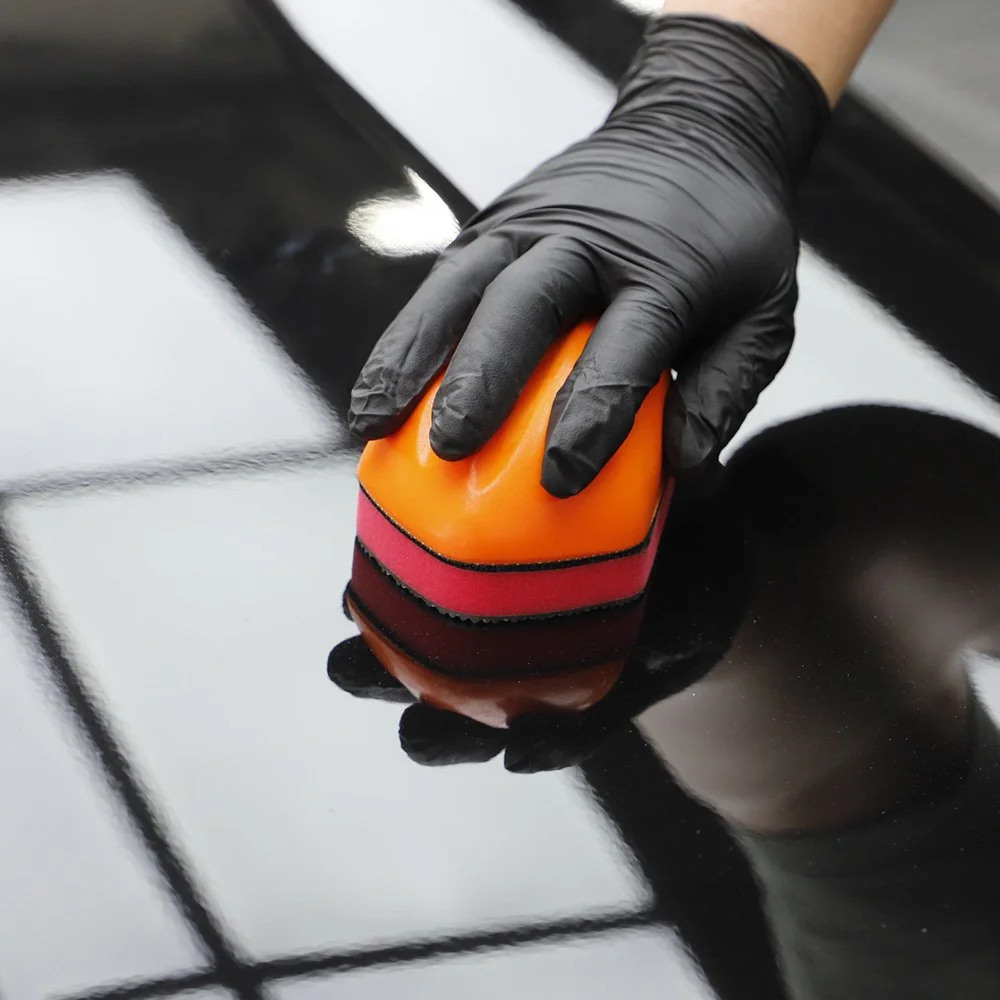 Magic Clay Bar Sponge for Auto Detailing - Remove Contaminants Before Polishing & Waxing