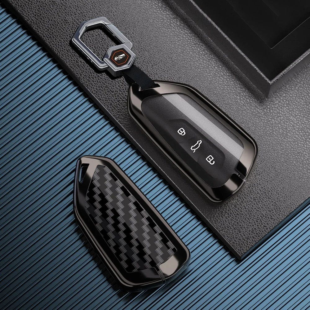 Premium Zinc Alloy Car Key Case for Volkswagen, Skoda, and Seat Models