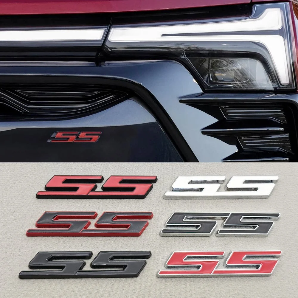 3D Metal SS Car Badge Front Grille Fender Trunk Emblem Decal