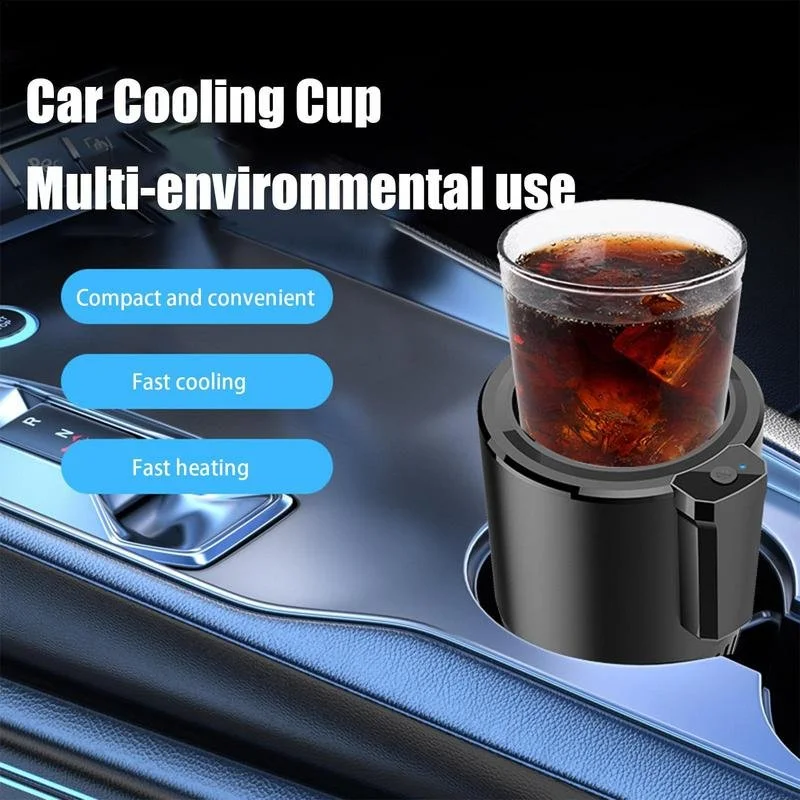 Car Cup Cooler - Rapid Cooling & Heating Drink Holder for Your Car