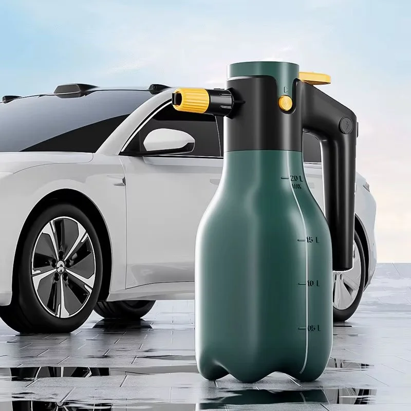 2L Wireless Electric Foam Sprayer – Multi-Mode Auto Car Wash & Gardening Handheld Sprayer