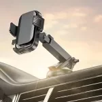360° Rotating Car Phone Holder – Dashboard Mount for GPS & Smartphone