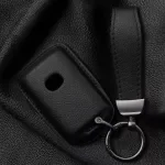 Leather Car Key Fob Case Cover for Mazda 3 CX-30 CX-5 CX-9 Protector Accessories