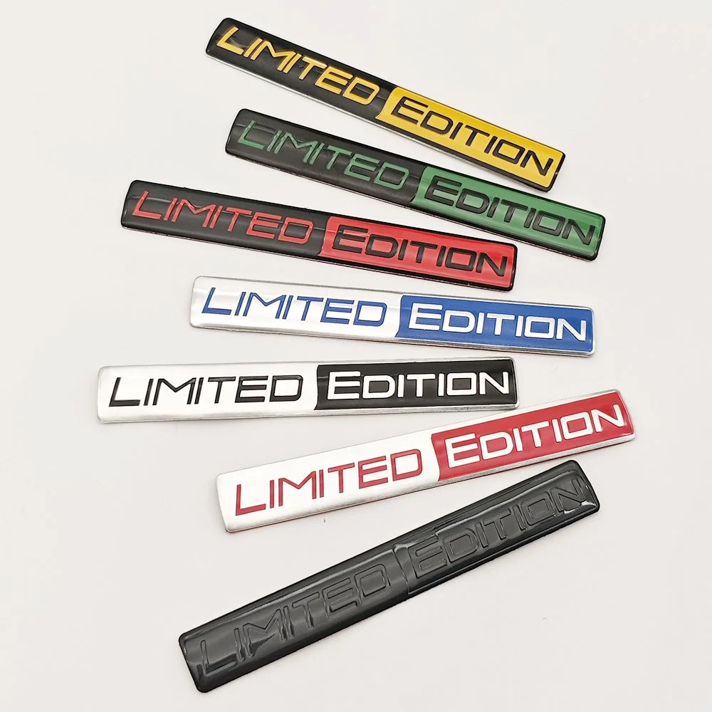 Limited Edition 3D Aluminium Car Emblem Badge