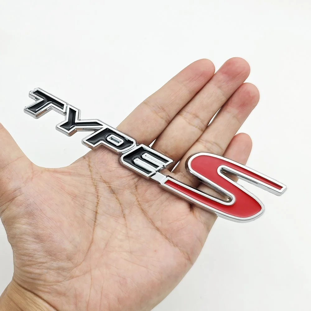 3D Metal Type S Grille Emblem Badge for Car Front & Rear