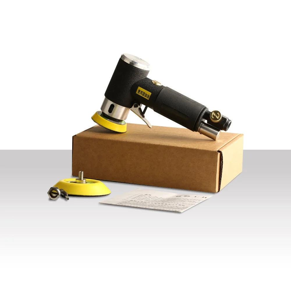Random Orbit Pneumatic Air Sander - 15,000 RPM for Sanding, Polishing & Buffing