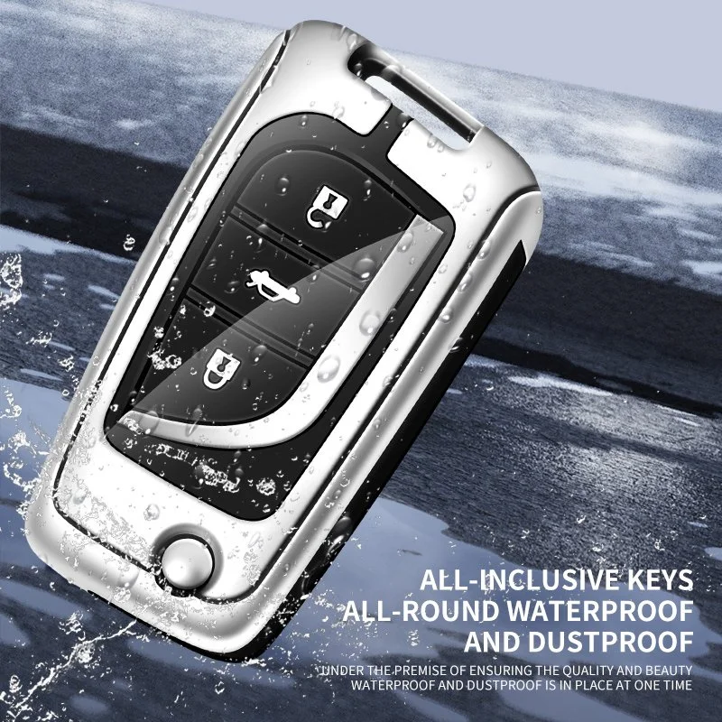 Car Key Metal Case Cover for Toyota, Lexus, Scion & More - Durable & Stylish Protection