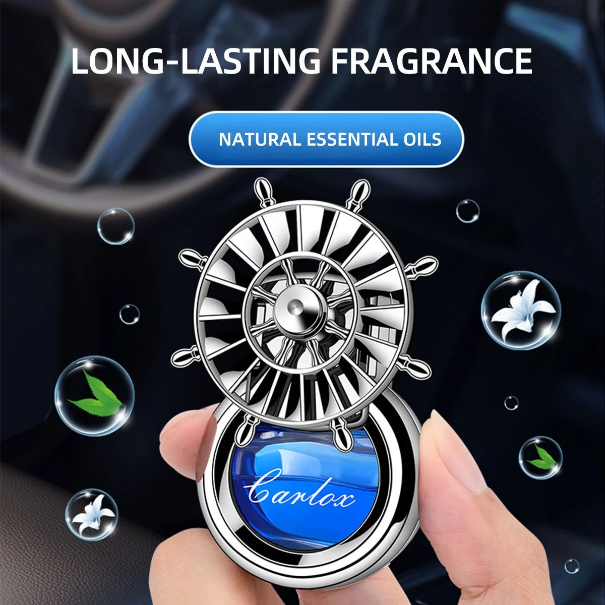 Car Air Outlet Aromatherapy Clip – Essential Oils Diffuser & Air Freshener