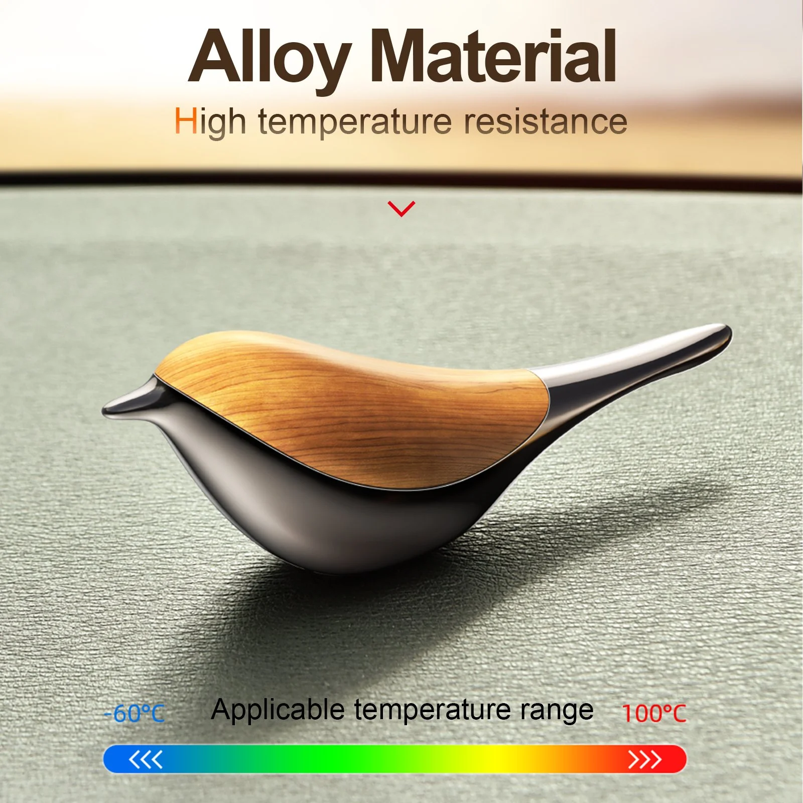 Lucky Bird Car Air Freshener Aromatherapy Diffuser - Auto Interior Fragrance