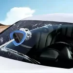 Windshield & Glass Cleaning Brush Kit for Car and Home Windows