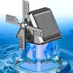 Solar Powered Windmill Car Air Freshener
