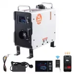 2KW All-in-One Diesel Air Heater with Remote, CO Alarm & Quiet Operation