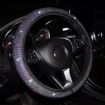 All-Season Dazzling Anti-Slip Steering Wheel Cover Universal 15 in