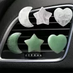 Crystal Moon & Star Car Vent Clips