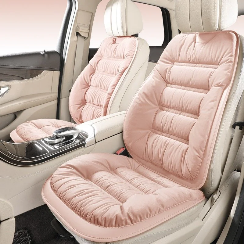 Plush Down Feather Car Seat Cushion
