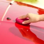 4” Round Hand Polishing Sponge Pads for Waxing & Buffing