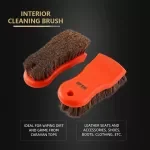 Horsehair Car Interior Detailing Brush with Nylon Handle