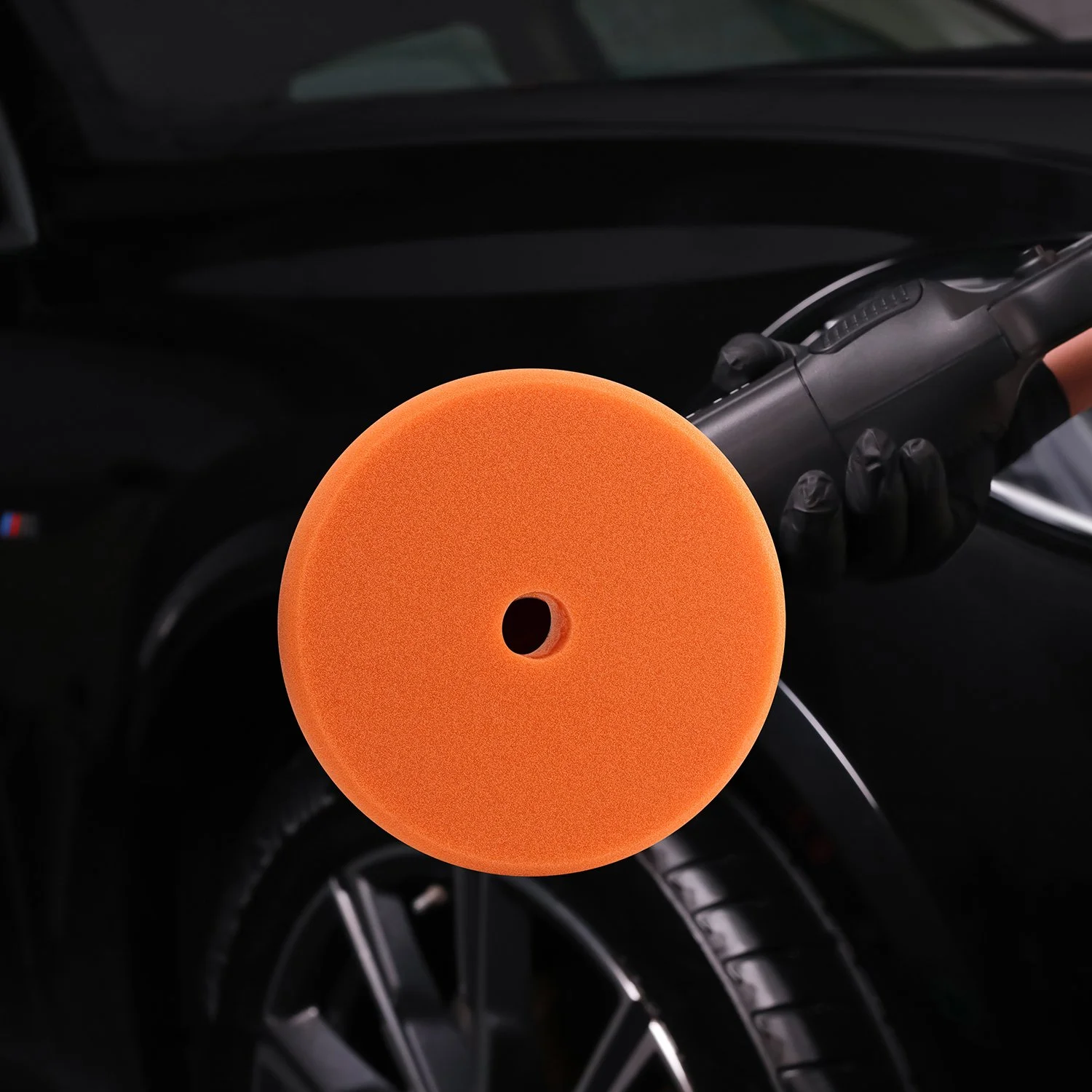 Heavy Cut Foam Polishing Pad Set 5" Orange for Car Buffers