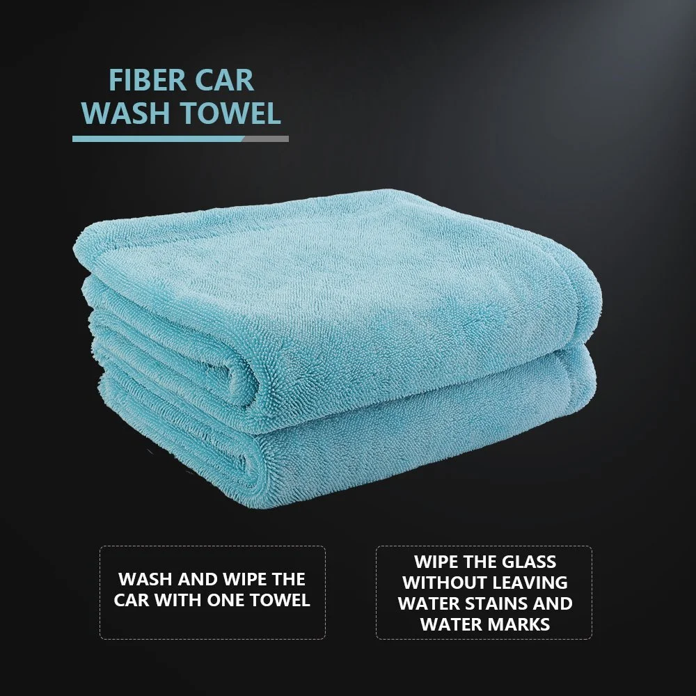 Ultra-Plush 1100GSM Microfiber Car Drying Towel 27” x 36”